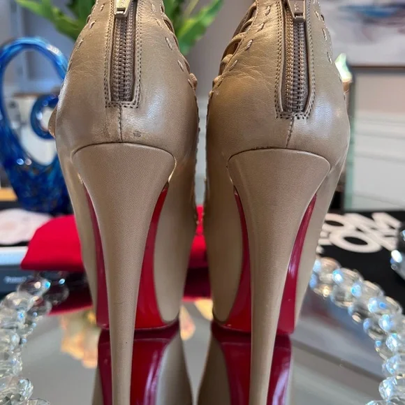 Christian Louboutin Zoulou Strappy Platform Heels 160 - Picture 15 of 17